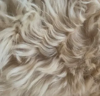 Straight fleece coat